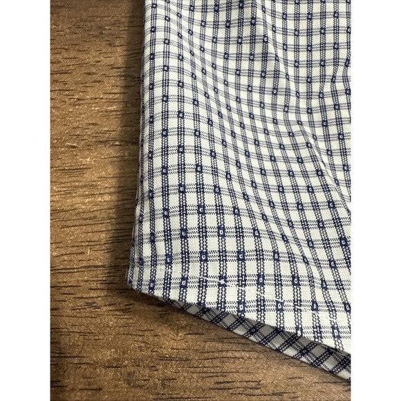 Twillory Dress Shirt Mens 17.5 34/35 Check  Tailored Fit Non Iron Safe Cotton - Picture 5 of 9
